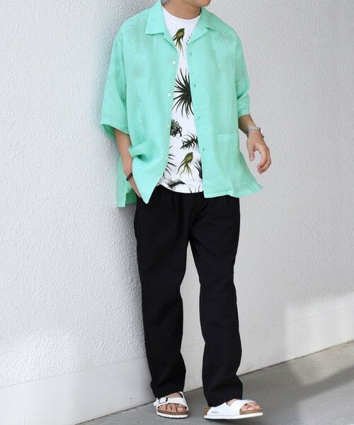 SHIPS / シップス シャツ・ブラウス | SHIPS any: ピュアリネン キャンプポケット ハーフスリーブ オープン シャツ◇ | 詳細21