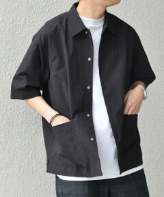 SHIPS / シップス シャツ・ブラウス | SHIPS any:〈撥水/軽量/ストレッチ〉SOLOTEX(R) シアサッカー キャンプポケット シャツ(セットアップ対応)25SS◇◇