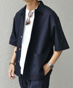 SHIPS / シップス シャツ・ブラウス | SHIPS any:〈撥水/軽量/ストレッチ〉SOLOTEX(R) シアサッカー キャンプポケット シャツ(セットアップ対応)25SS◇◇