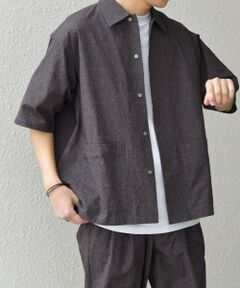 SHIPS / シップス シャツ・ブラウス | SHIPS any:〈撥水/軽量/ストレッチ〉SOLOTEX(R) シアサッカー キャンプポケット シャツ(セットアップ対応)25SS◇◇