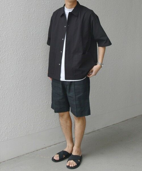 SHIPS / シップス シャツ・ブラウス | SHIPS any:〈撥水/軽量/ストレッチ〉SOLOTEX(R) シアサッカー キャンプポケット シャツ(セットアップ対応)25SS◇◇ | 詳細1