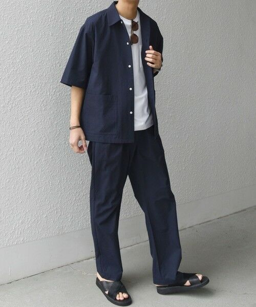 SHIPS / シップス シャツ・ブラウス | SHIPS any:〈撥水/軽量/ストレッチ〉SOLOTEX(R) シアサッカー キャンプポケット シャツ(セットアップ対応)25SS◇◇ | 詳細9