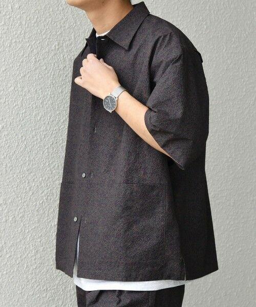 SHIPS / シップス シャツ・ブラウス | SHIPS any:〈撥水/軽量/ストレッチ〉SOLOTEX(R) シアサッカー キャンプポケット シャツ(セットアップ対応)25SS◇◇ | 詳細18