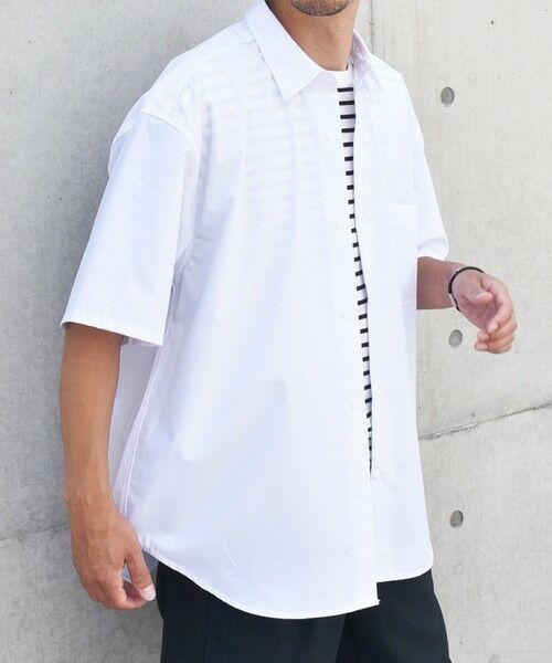 SHIPS / シップス シャツ・ブラウス | SHIPS any: オーバーサイズ カラーパレット ハーフスリーブ シャツ◇ | 詳細4