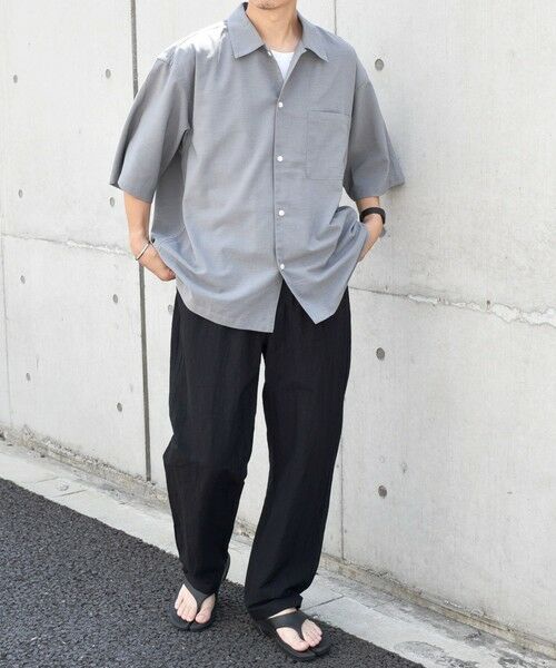 SHIPS / シップス シャツ・ブラウス | SHIPS any: 〈洗濯機可能〉リネン混 リラックスフィット オープンカラー エアリー シャツ◇ | 詳細1