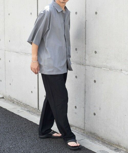 SHIPS / シップス シャツ・ブラウス | SHIPS any: 〈洗濯機可能〉リネン混 リラックスフィット オープンカラー エアリー シャツ◇ | 詳細2