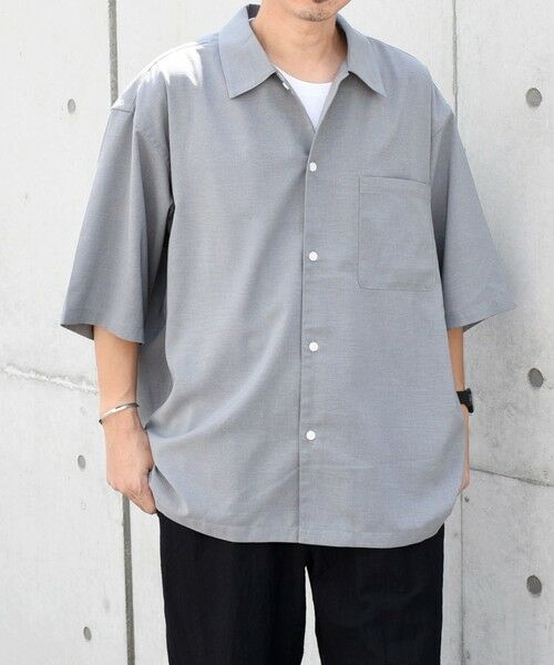 SHIPS / シップス シャツ・ブラウス | SHIPS any: 〈洗濯機可能〉リネン混 リラックスフィット オープンカラー エアリー シャツ◇ | 詳細3