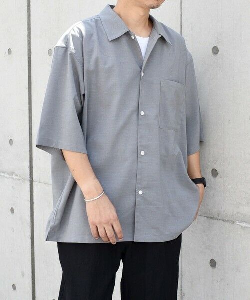SHIPS / シップス シャツ・ブラウス | SHIPS any: 〈洗濯機可能〉リネン混 リラックスフィット オープンカラー エアリー シャツ◇ | 詳細4