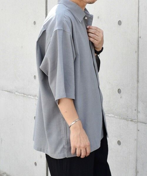 SHIPS / シップス シャツ・ブラウス | SHIPS any: 〈洗濯機可能〉リネン混 リラックスフィット オープンカラー エアリー シャツ◇ | 詳細5