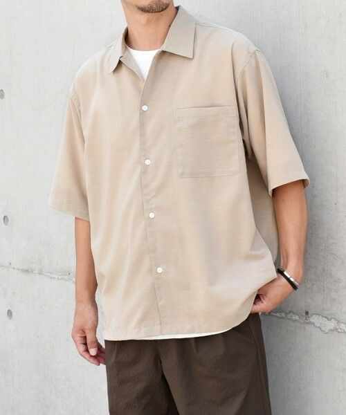 SHIPS / シップス シャツ・ブラウス | SHIPS any: 〈洗濯機可能〉リネン混 リラックスフィット オープンカラー エアリー シャツ◇ | 詳細15