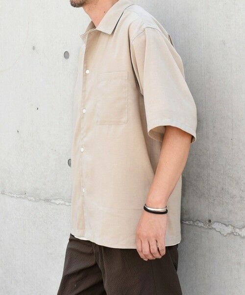 SHIPS / シップス シャツ・ブラウス | SHIPS any: 〈洗濯機可能〉リネン混 リラックスフィット オープンカラー エアリー シャツ◇ | 詳細16