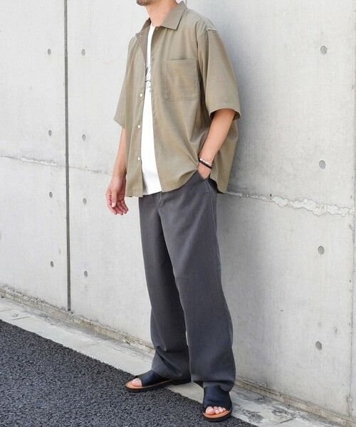 SHIPS / シップス シャツ・ブラウス | SHIPS any: 〈洗濯機可能〉リネン混 リラックスフィット オープンカラー エアリー シャツ◇ | 詳細20