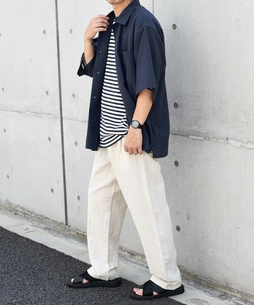 SHIPS / シップス シャツ・ブラウス | SHIPS any: 〈洗濯機可能〉リネン混 リラックスフィット オープンカラー エアリー シャツ◇ | 詳細26