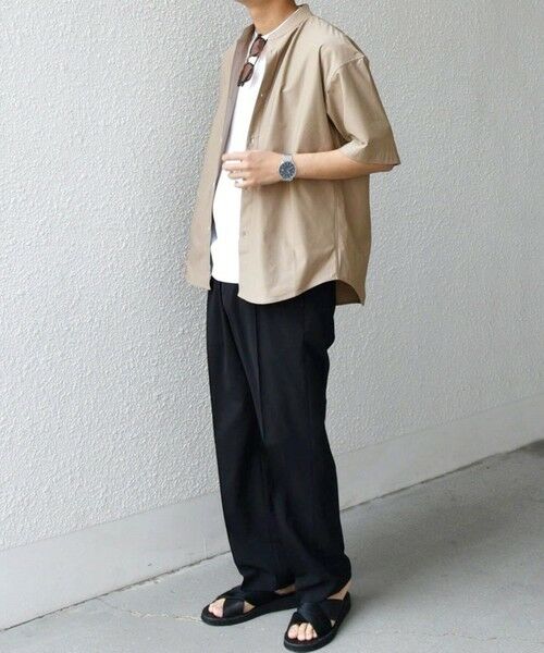 SHIPS / シップス シャツ・ブラウス | SHIPS any: 360° THE CIRCLE STRETCH バンドカラー シャツ(セットアップ対応)◇ | 詳細10