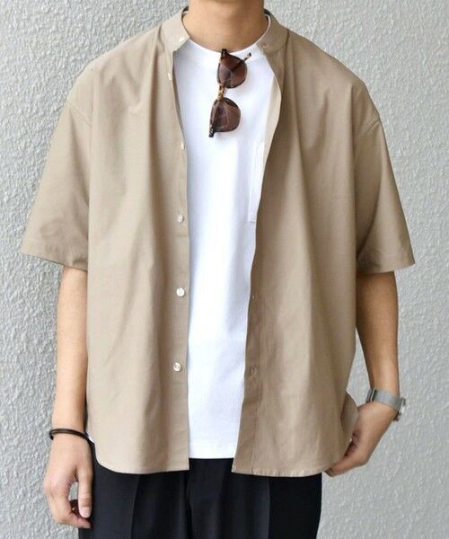 SHIPS / シップス シャツ・ブラウス | SHIPS any: 360° THE CIRCLE STRETCH バンドカラー シャツ(セットアップ対応)◇ | 詳細11