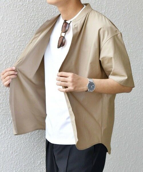 SHIPS / シップス シャツ・ブラウス | SHIPS any: 360° THE CIRCLE STRETCH バンドカラー シャツ(セットアップ対応)◇ | 詳細12