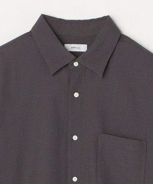 SHIPS / シップス シャツ・ブラウス | 【WEB限定】SHIPS any: 〈洗濯機可能〉リネン ミックス レギュラーカラー シャツ◇ | 詳細7