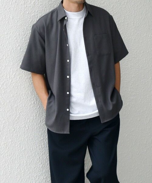 SHIPS / シップス シャツ・ブラウス | 【WEB限定】SHIPS any: 〈洗濯機可能〉リネン ミックス レギュラーカラー シャツ◇ | 詳細3