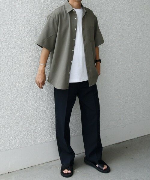 SHIPS / シップス シャツ・ブラウス | 【WEB限定】SHIPS any: 〈洗濯機可能〉リネン ミックス レギュラーカラー シャツ◇ | 詳細13