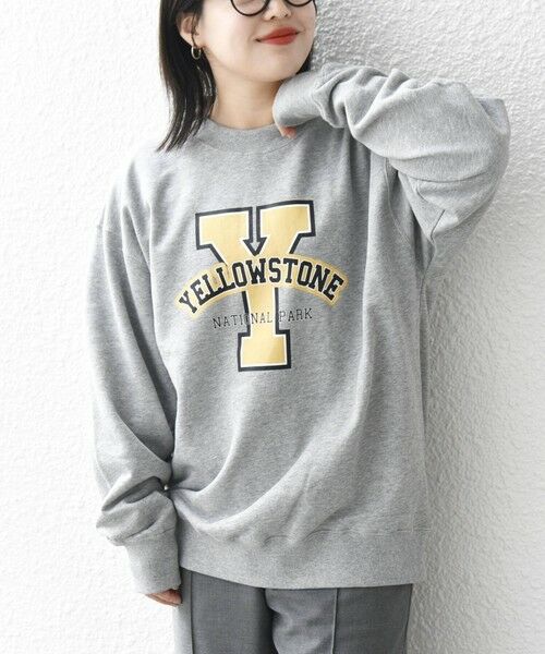 SHIPS / シップス Tシャツ | 【WEB限定】SHIPS any: NATIONAL PARK プリント スウェット 23AW◇ | 詳細24