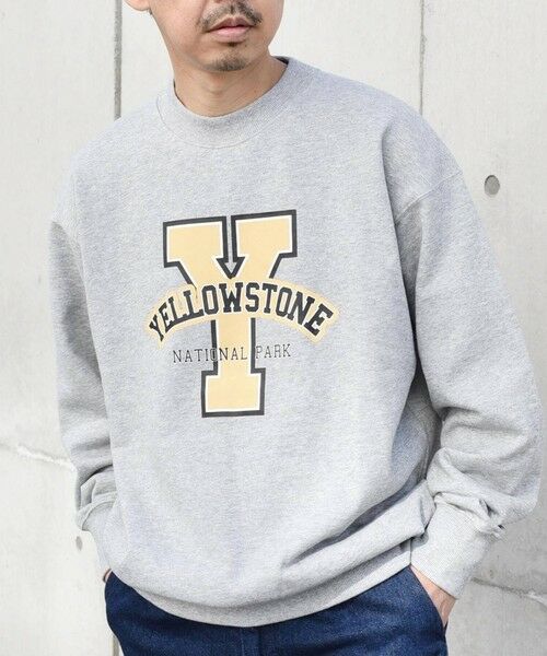 SHIPS / シップス Tシャツ | 【WEB限定】SHIPS any: NATIONAL PARK プリント スウェット 23AW◇ | 詳細28