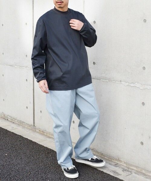 SHIPS / シップス Tシャツ | SHIPS any: スムースコットン モックネック Tシャツ (ロンT)◆ | 詳細7