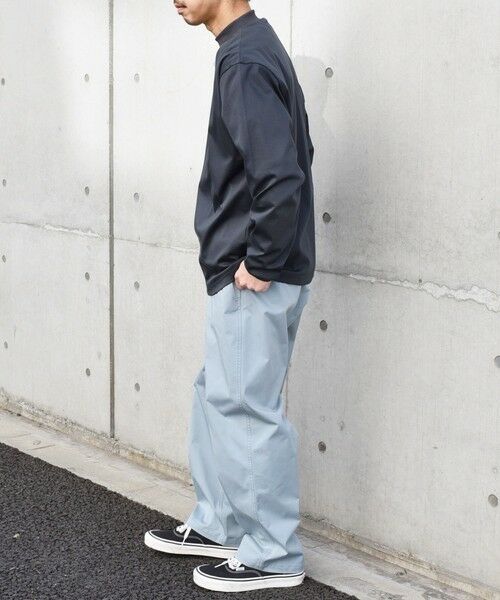 SHIPS / シップス Tシャツ | SHIPS any: スムースコットン モックネック Tシャツ (ロンT)◆ | 詳細8