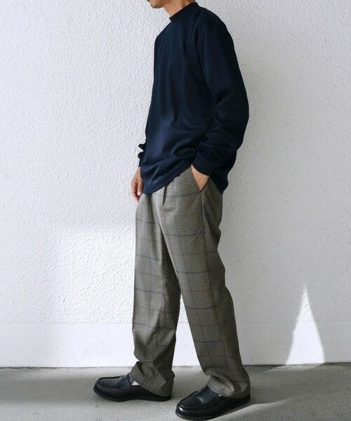 SHIPS / シップス Tシャツ | SHIPS any: スムースコットン モックネック Tシャツ (ロンT)◆ | 詳細25