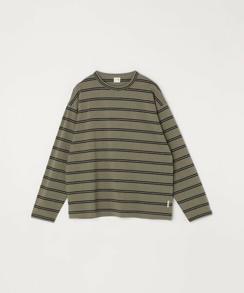 SHIPS / シップス Tシャツ | 【SHIPS any別注】sports wear: レトロ カラー ボーダー Tシャツ (ロンT)◇ | 詳細21