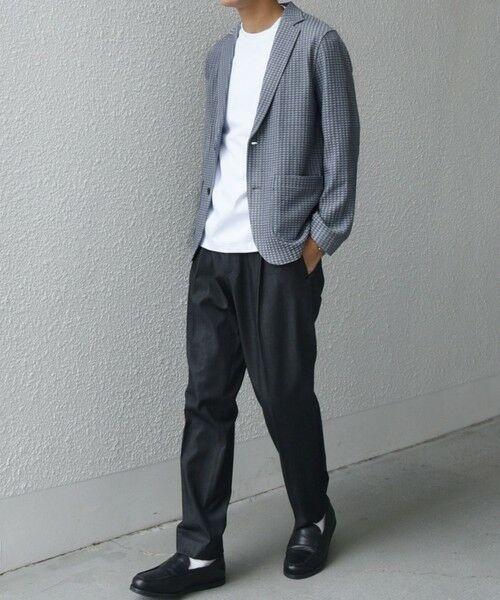 SHIPS / シップス テーラードジャケット | SHIPS any:〈洗濯機可能〉TEXBRID(R) ワッフル ニッティング ジャケット◇ | 詳細1