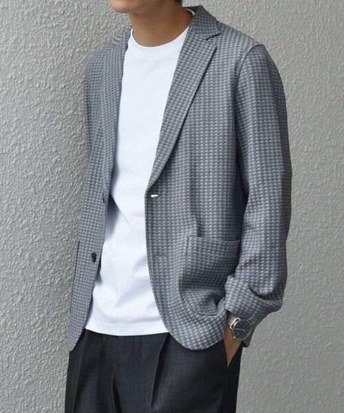 SHIPS / シップス テーラードジャケット | SHIPS any:〈洗濯機可能〉TEXBRID(R) ワッフル ニッティング ジャケット◇ | 詳細3