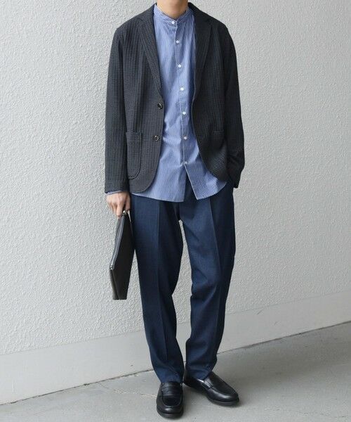 SHIPS / シップス テーラードジャケット | SHIPS any:〈洗濯機可能〉TEXBRID(R) ワッフル ニッティング ジャケット◇ | 詳細8