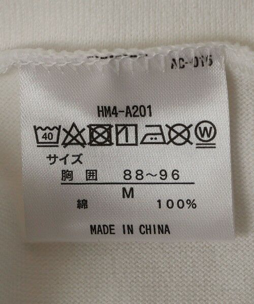 SHIPS / シップス Tシャツ | Hanes: T-SHIRTS SHIRO クルーネック パック Tシャツ(ロンT) | 詳細6