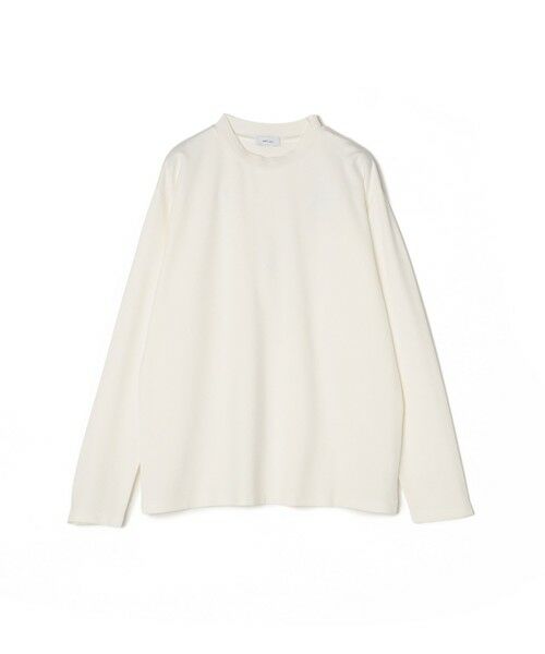 SHIPS / シップス Tシャツ | SHIPS any: デザイン リブ ハイゲージ ポンチ クルーネック Tシャツ (ロンT)◆ | 詳細8