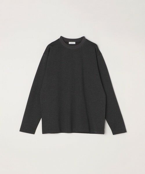 SHIPS / シップス Tシャツ | SHIPS any: デザイン リブ ハイゲージ ポンチ クルーネック Tシャツ (ロンT)◆ | 詳細15