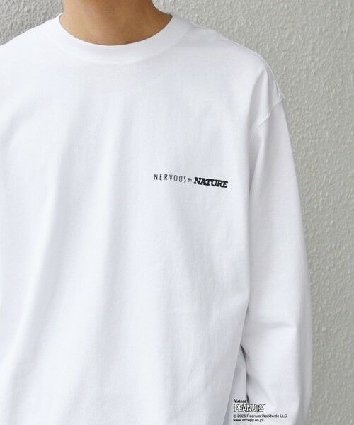 SHIPS / シップス Tシャツ | SHIPS any: SNOOPY コラボ 75th グラフィック プリント Tシャツ(ロンT)◆ | 詳細6