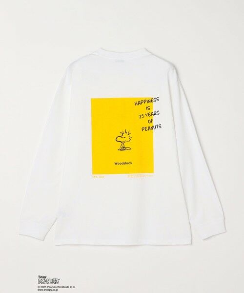 SHIPS / シップス Tシャツ | SHIPS any: SNOOPY コラボ 75th グラフィック プリント Tシャツ(ロンT)◆ | 詳細20