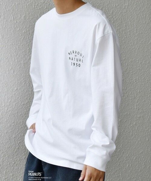 SHIPS / シップス Tシャツ | SHIPS any: SNOOPY コラボ 75th グラフィック プリント Tシャツ(ロンT)◆ | 詳細26