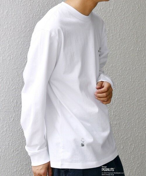 SHIPS / シップス Tシャツ | SHIPS any: SNOOPY コラボ 75th グラフィック プリント Tシャツ(ロンT)◆ | 詳細27