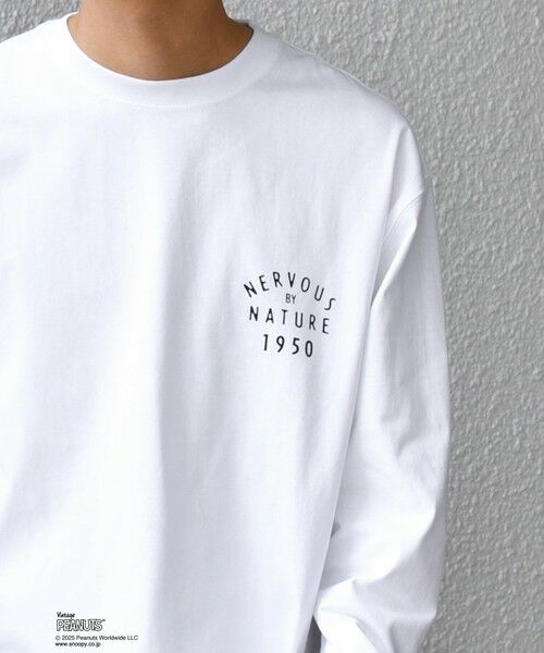 SHIPS / シップス Tシャツ | SHIPS any: SNOOPY コラボ 75th グラフィック プリント Tシャツ(ロンT)◆ | 詳細28