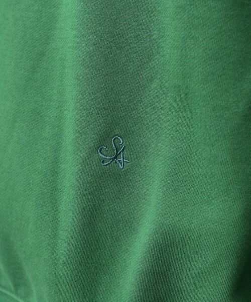 SHIPS / シップス スウェット | SHIPS any: ワンポイント 刺繍 ロゴ ハーフジップ ポロ スウェット (ユニセックス)◇ | 詳細19