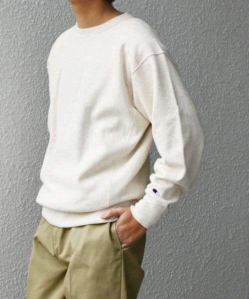 SHIPS / シップス スウェット | 【SHIPS any別注】Champion: リバースウィーブ(R) STANDARD スウェット◇ | 詳細4