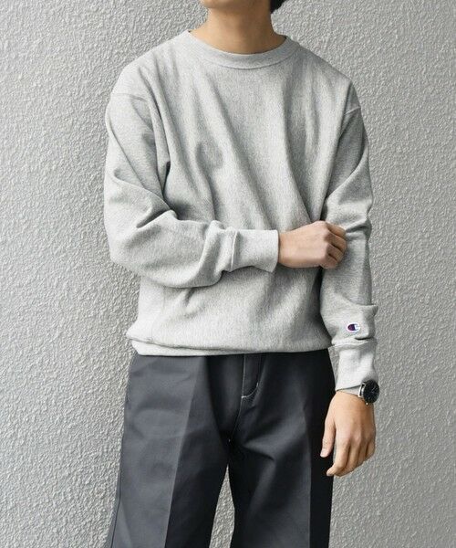 SHIPS / シップス スウェット | 【SHIPS any別注】Champion: リバースウィーブ(R) STANDARD スウェット◇ | 詳細17