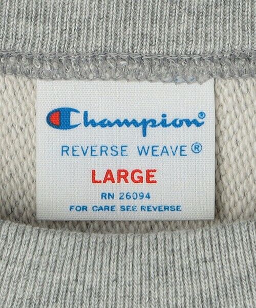 SHIPS / シップス スウェット | 【SHIPS any別注】Champion: リバースウィーブ(R) STANDARD スウェット◇ | 詳細23