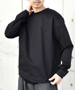 SHIPS / シップス Tシャツ | SHIPS any: スムースコットン クルーネック Tシャツ (ロンT)◆