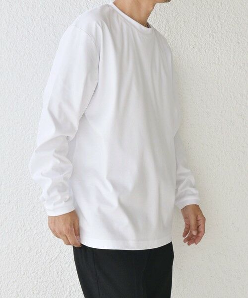 SHIPS / シップス Tシャツ | SHIPS any: スムースコットン クルーネック Tシャツ (ロンT)◆ | 詳細5