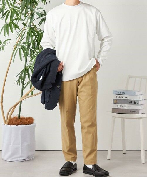 SHIPS / シップス Tシャツ | SHIPS any: スムースコットン クルーネック Tシャツ (ロンT)◆ | 詳細8