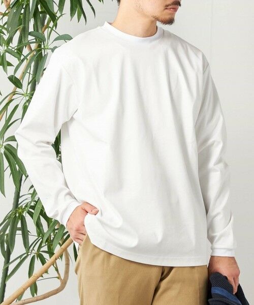 SHIPS / シップス Tシャツ | SHIPS any: スムースコットン クルーネック Tシャツ (ロンT)◆ | 詳細11