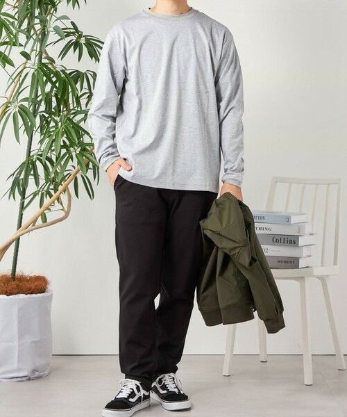 SHIPS / シップス Tシャツ | SHIPS any: スムースコットン クルーネック Tシャツ (ロンT)◆ | 詳細14