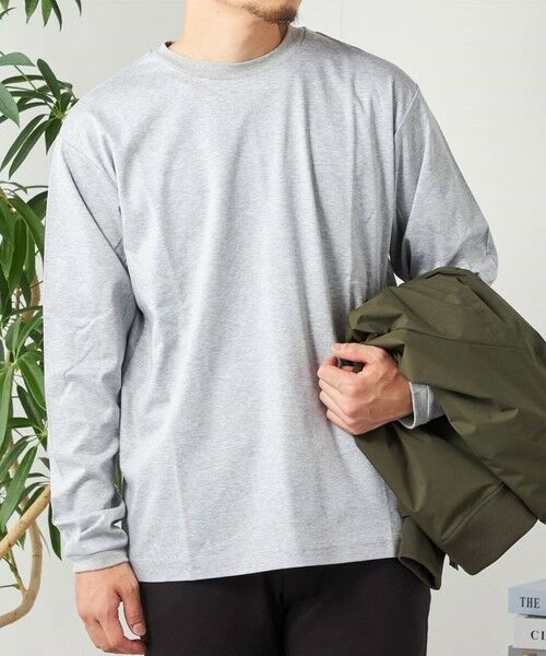 SHIPS / シップス Tシャツ | SHIPS any: スムースコットン クルーネック Tシャツ (ロンT)◆ | 詳細17